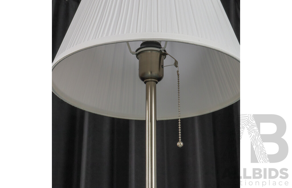 Modern Chrome Floor Lamp