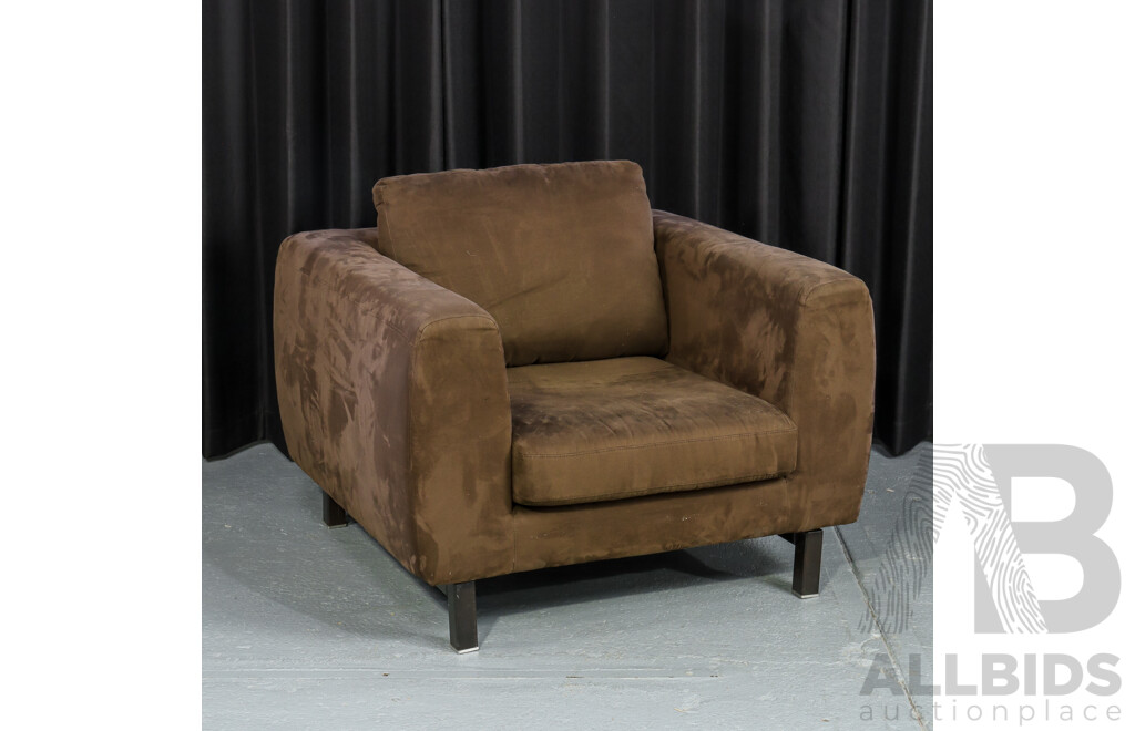 Single Seater Fabric Armchair