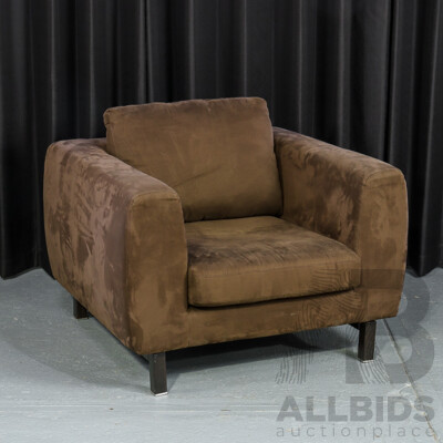 Single Seater Fabric Armchair
