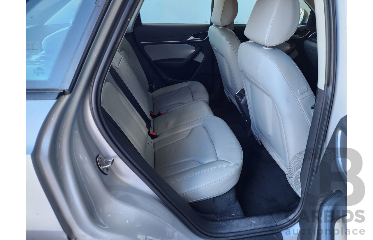 06/2012 Audi Q3 2.0 TFSI Quattro (125kw) 8U 4d Wagon Silver 2.0L