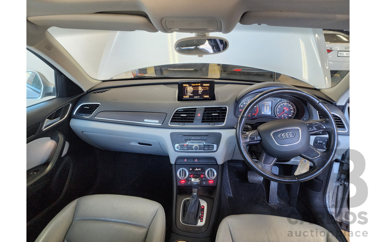 06/2012 Audi Q3 2.0 TFSI Quattro (125kw) 8U 4d Wagon Silver 2.0L