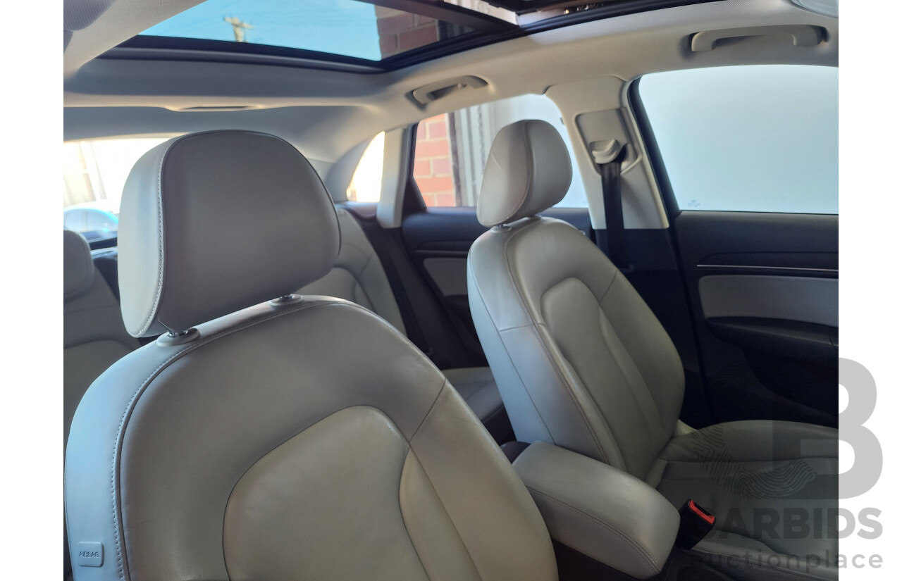 06/2012 Audi Q3 2.0 TFSI Quattro (125kw) 8U 4d Wagon Silver 2.0L