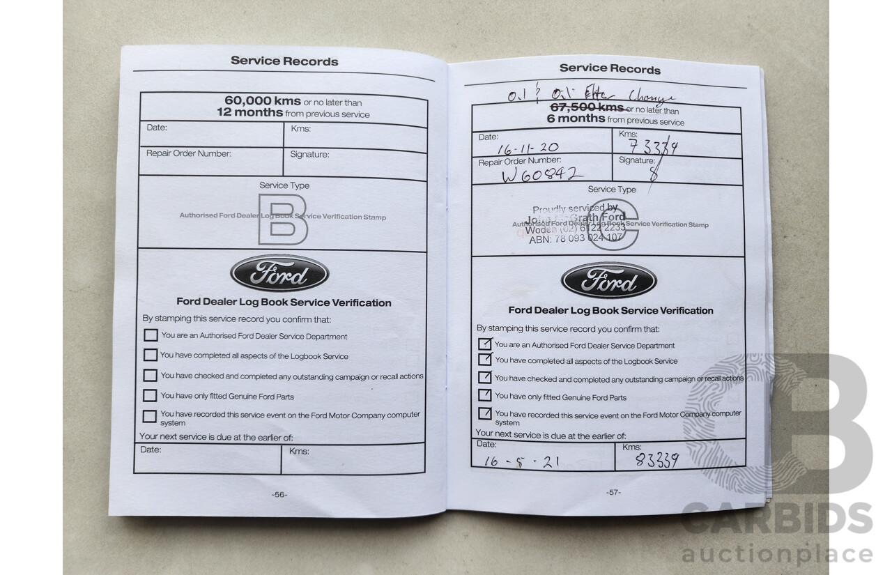 08/2015 Ford Focus Sport LZ 5d Hatchback White 1.5L