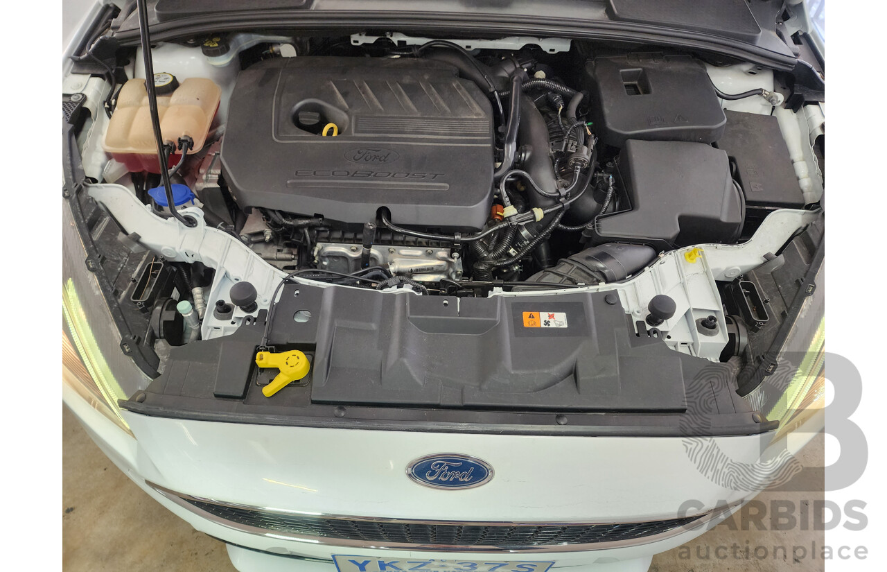 08/2015 Ford Focus Sport LZ 5d Hatchback White 1.5L