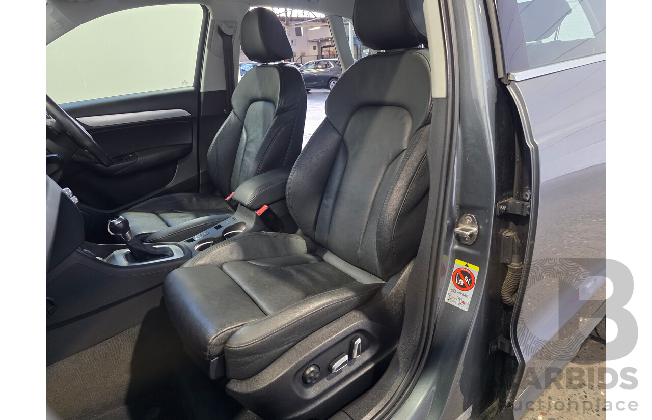 6/2016 Audi Q3 TFSI Sport Quattro (AWD) 8U MY16 4d Wagon Grey 2.0L