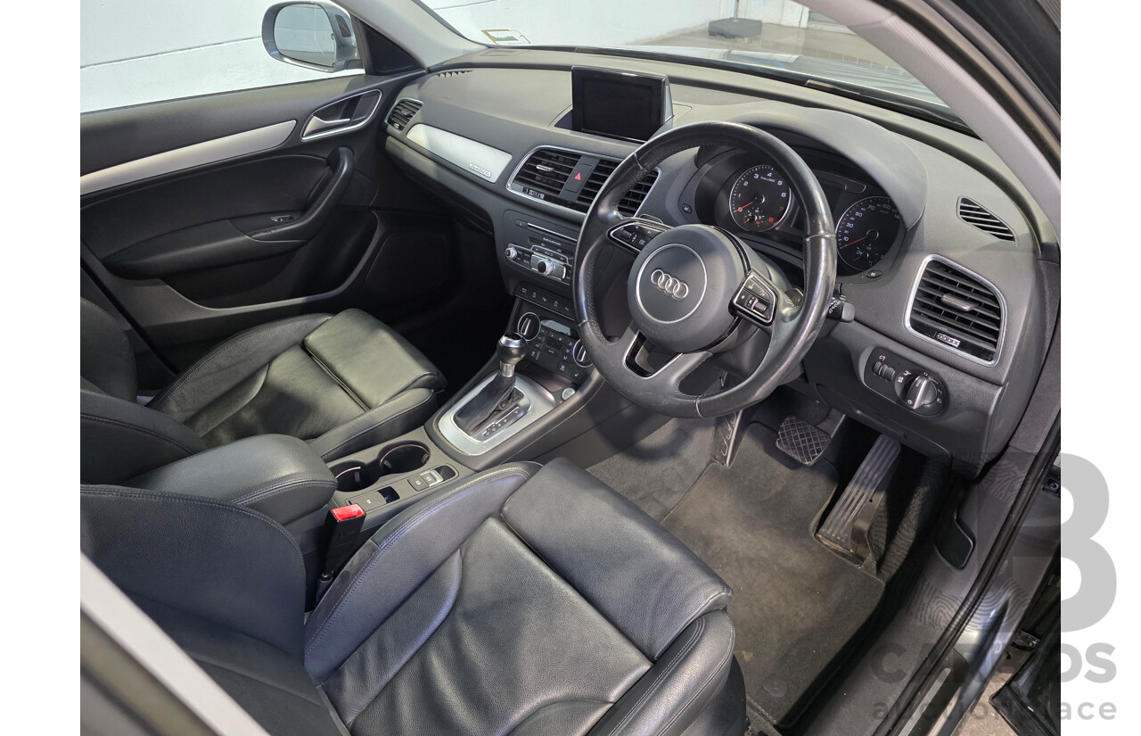 6/2016 Audi Q3 TFSI Sport Quattro (AWD) 8U MY16 4d Wagon Grey 2.0L