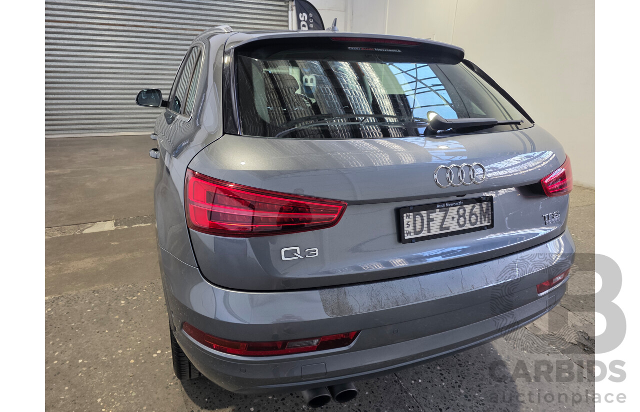6/2016 Audi Q3 TFSI Sport Quattro (AWD) 8U MY16 4d Wagon Grey 2.0L