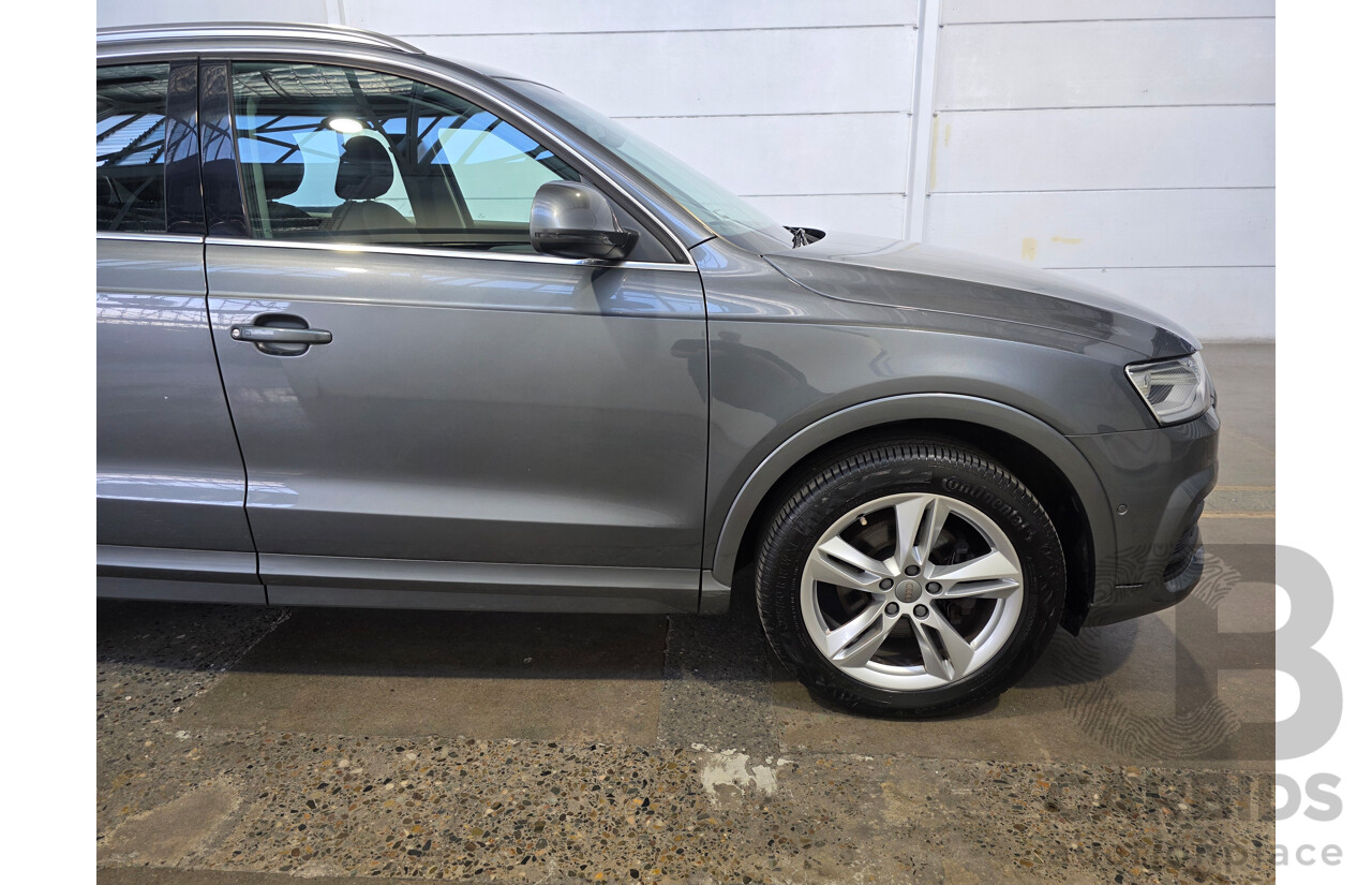 6/2016 Audi Q3 TFSI Sport Quattro (AWD) 8U MY16 4d Wagon Grey 2.0L