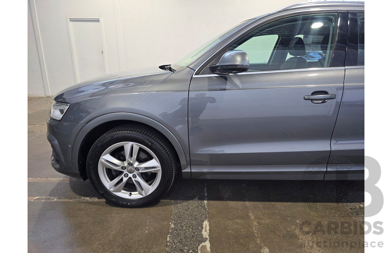 6/2016 Audi Q3 TFSI Sport Quattro (AWD) 8U MY16 4d Wagon Grey 2.0L