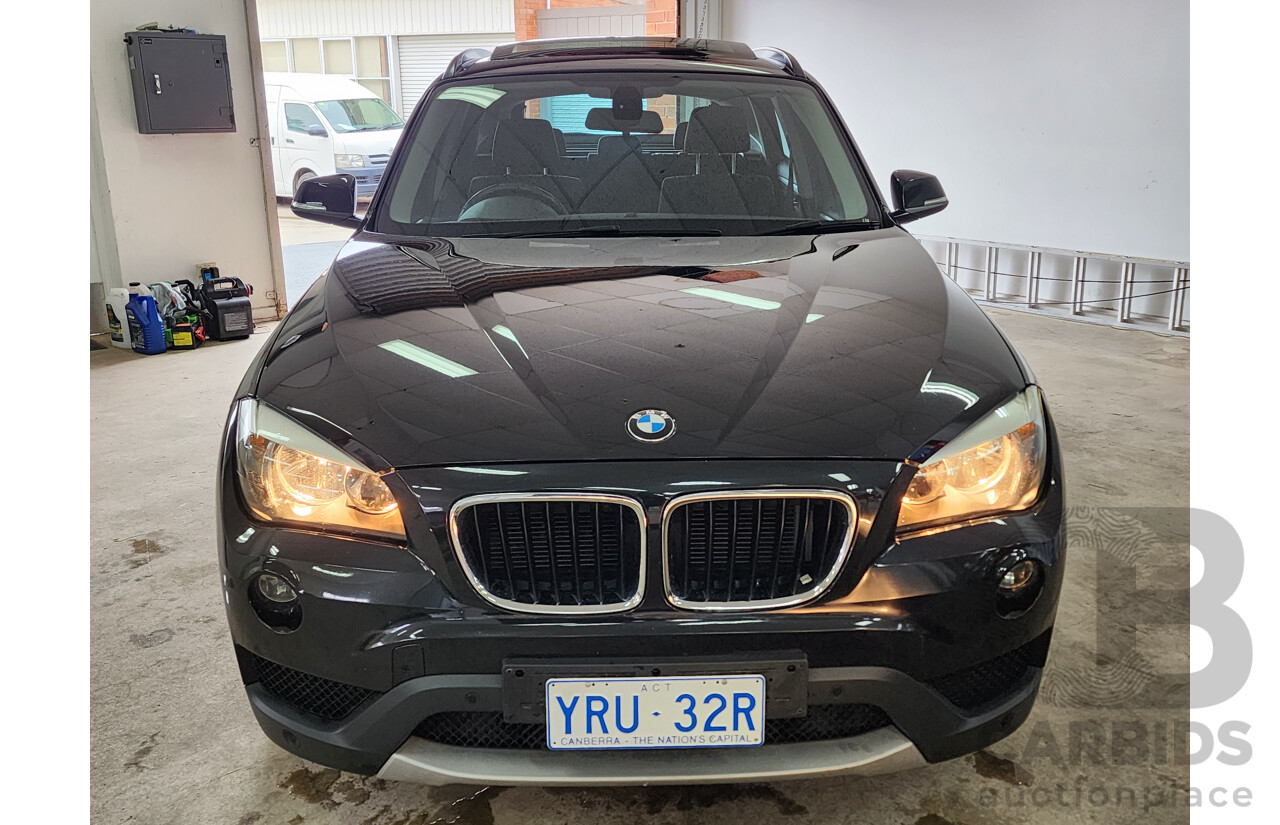 01/2014 Bmw X1 Sdrive 18d E84 MY14 4d Wagon Black 2.0L