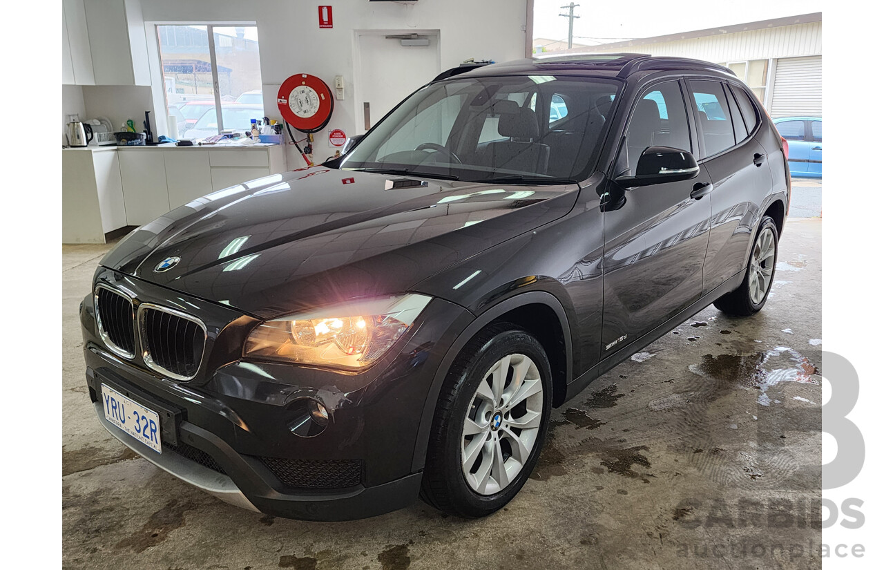 01/2014 Bmw X1 Sdrive 18d E84 MY14 4d Wagon Black 2.0L