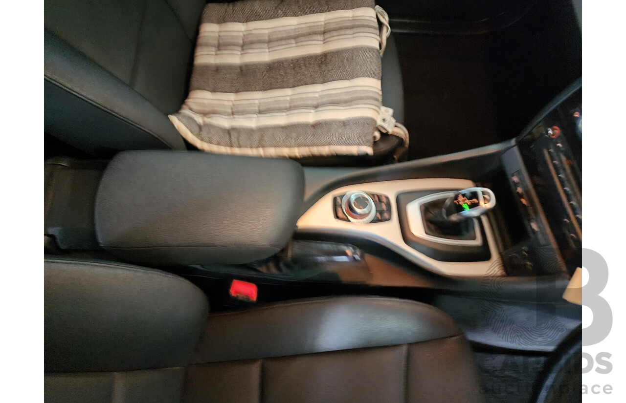 01/2014 Bmw X1 Sdrive 18d E84 MY14 4d Wagon Black 2.0L