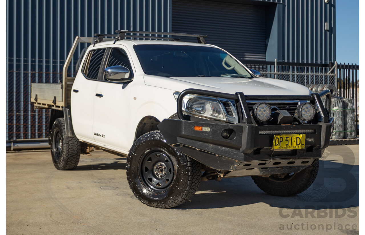 05/2018 Nissan Navara RX (4x4) D23 Series III MY18 Dual C/Chas Polar White Turbo Diesel 2.3L