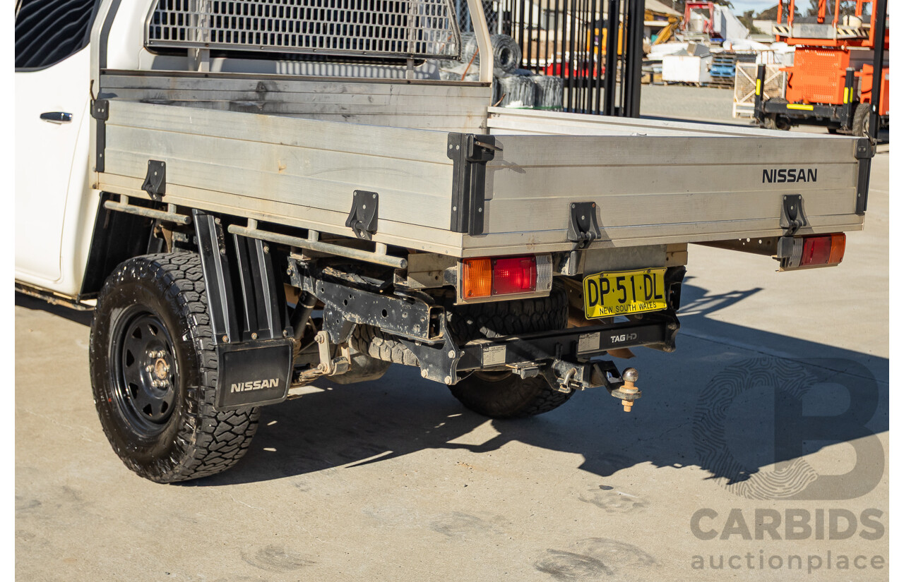 05/2018 Nissan Navara RX (4x4) D23 Series III MY18 Dual C/Chas Polar White Turbo Diesel 2.3L