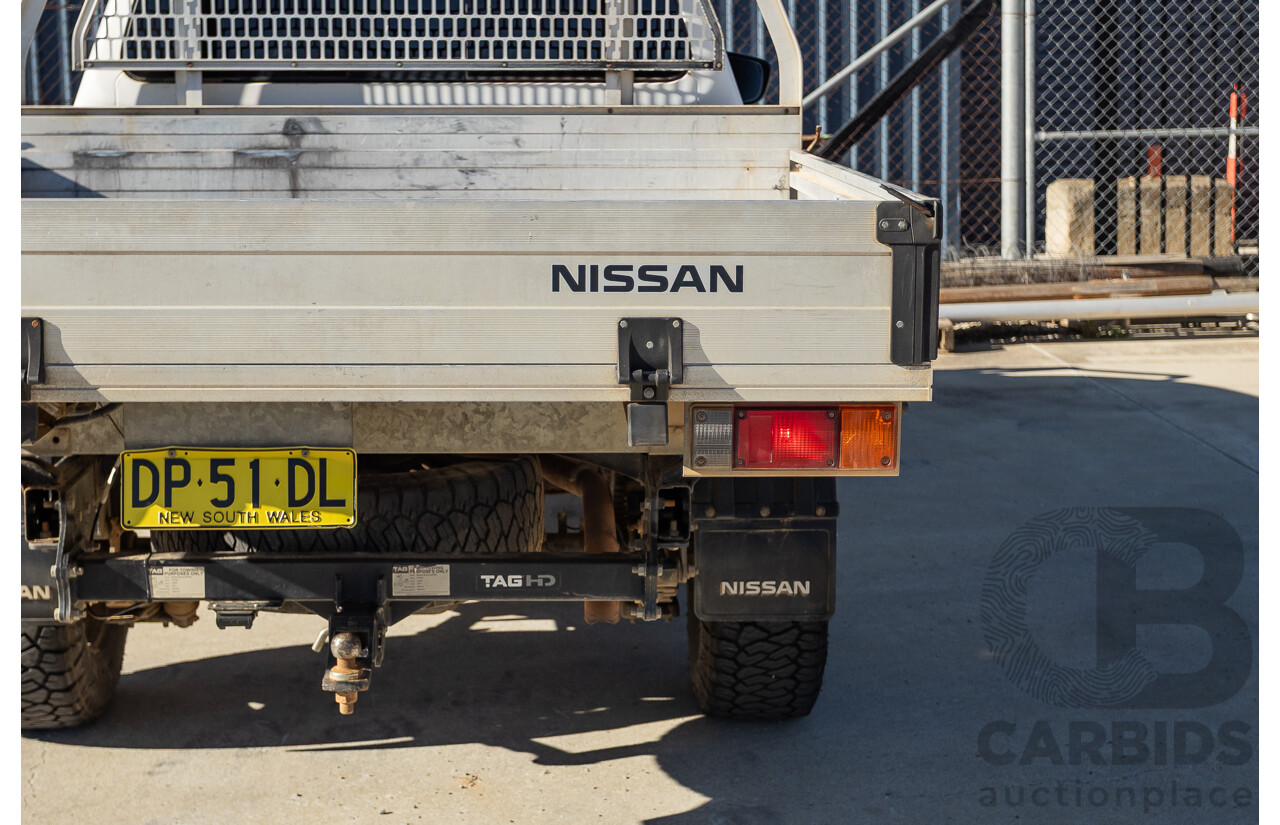 05/2018 Nissan Navara RX (4x4) D23 Series III MY18 Dual C/Chas Polar White Turbo Diesel 2.3L