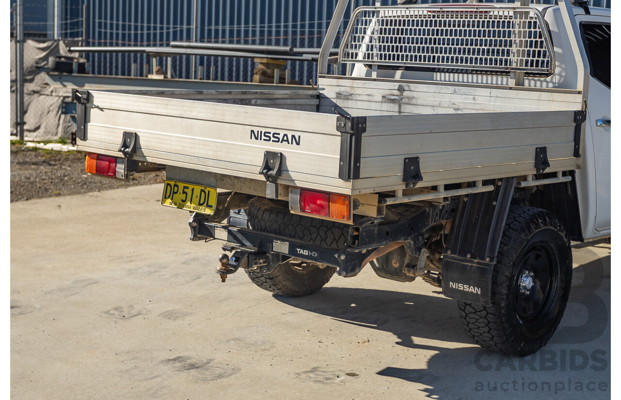 05/2018 Nissan Navara RX (4x4) D23 Series III MY18 Dual C/Chas Polar White Turbo Diesel 2.3L
