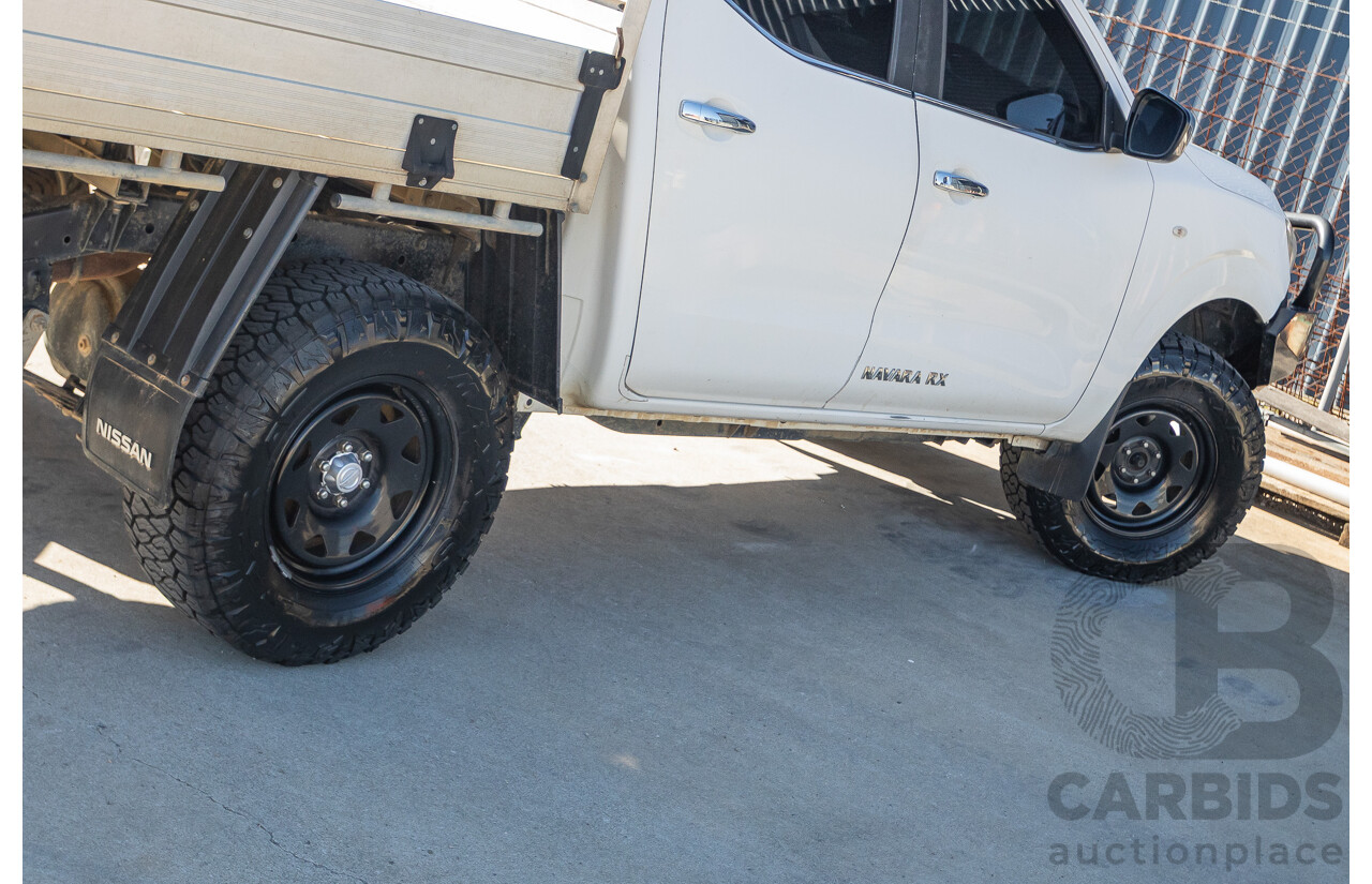 05/2018 Nissan Navara RX (4x4) D23 Series III MY18 Dual C/Chas Polar White Turbo Diesel 2.3L