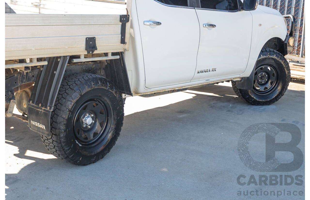 05/2018 Nissan Navara RX (4x4) D23 Series III MY18 Dual C/Chas Polar White Turbo Diesel 2.3L