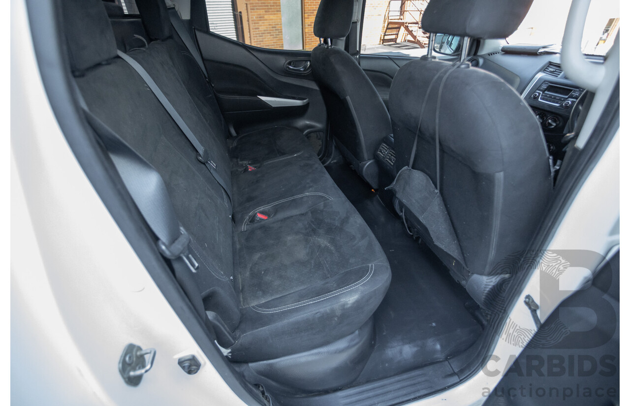 05/2018 Nissan Navara RX (4x4) D23 Series III MY18 Dual C/Chas Polar White Turbo Diesel 2.3L