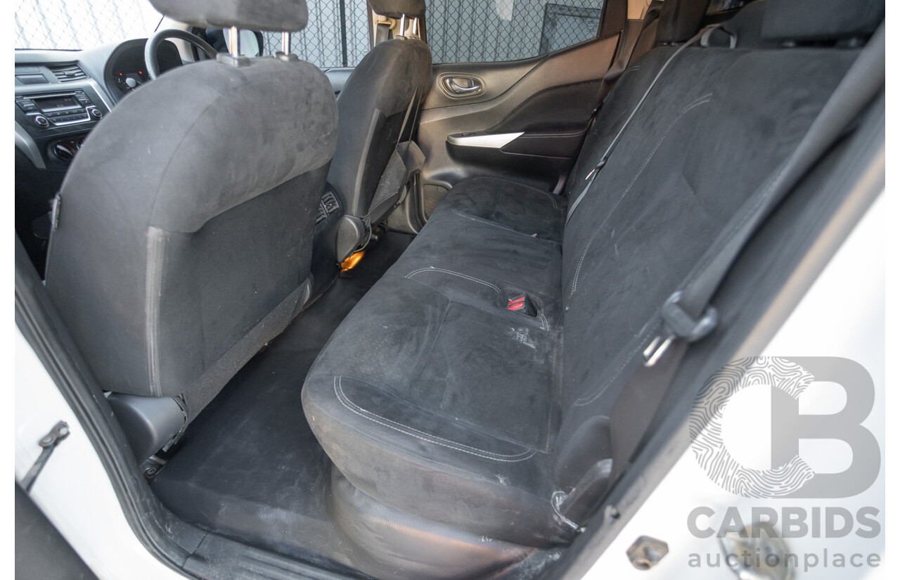 05/2018 Nissan Navara RX (4x4) D23 Series III MY18 Dual C/Chas Polar White Turbo Diesel 2.3L