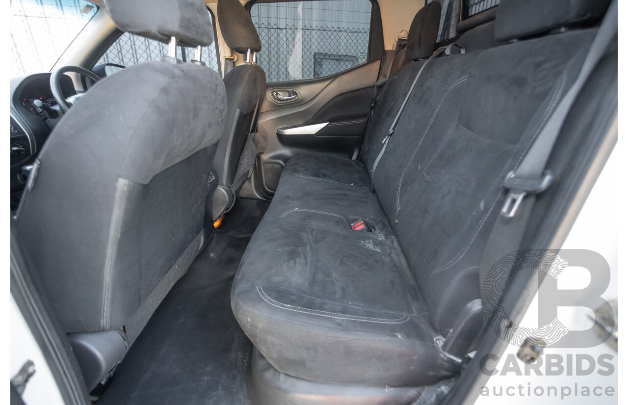 05/2018 Nissan Navara RX (4x4) D23 Series III MY18 Dual C/Chas Polar White Turbo Diesel 2.3L