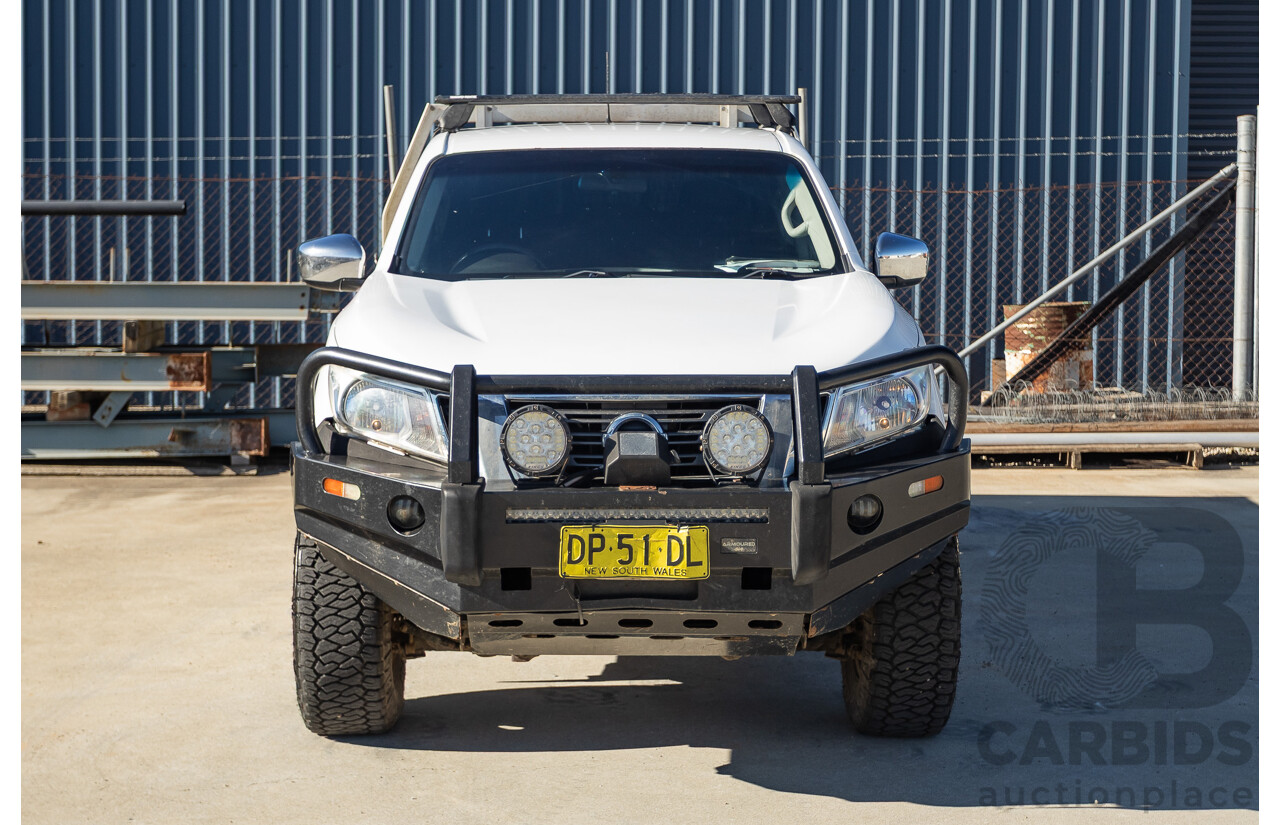 05/2018 Nissan Navara RX (4x4) D23 Series III MY18 Dual C/Chas Polar White Turbo Diesel 2.3L