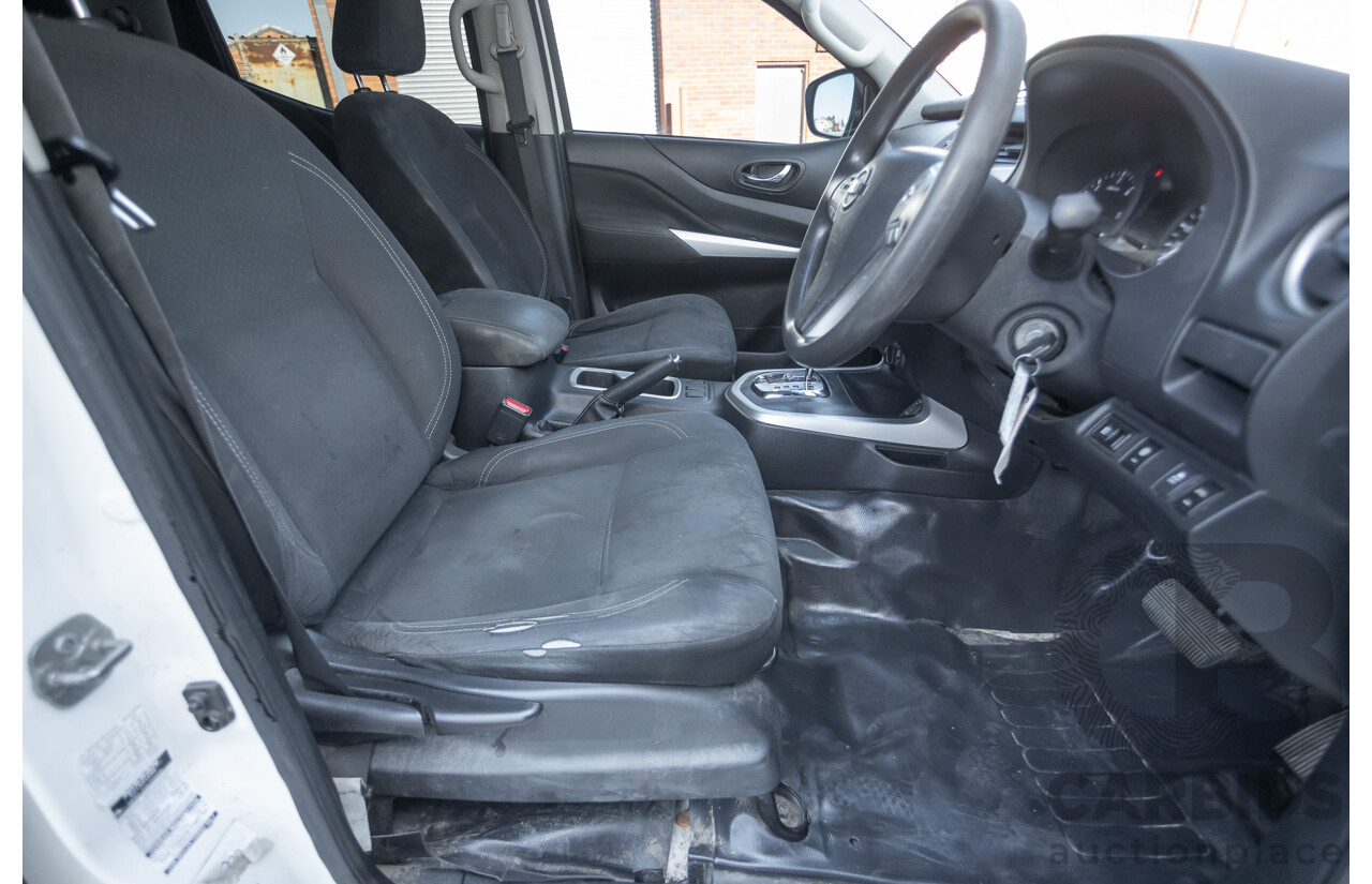 05/2018 Nissan Navara RX (4x4) D23 Series III MY18 Dual C/Chas Polar White Turbo Diesel 2.3L