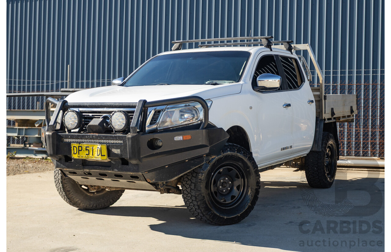 05/2018 Nissan Navara RX (4x4) D23 Series III MY18 Dual C/Chas Polar White Turbo Diesel 2.3L