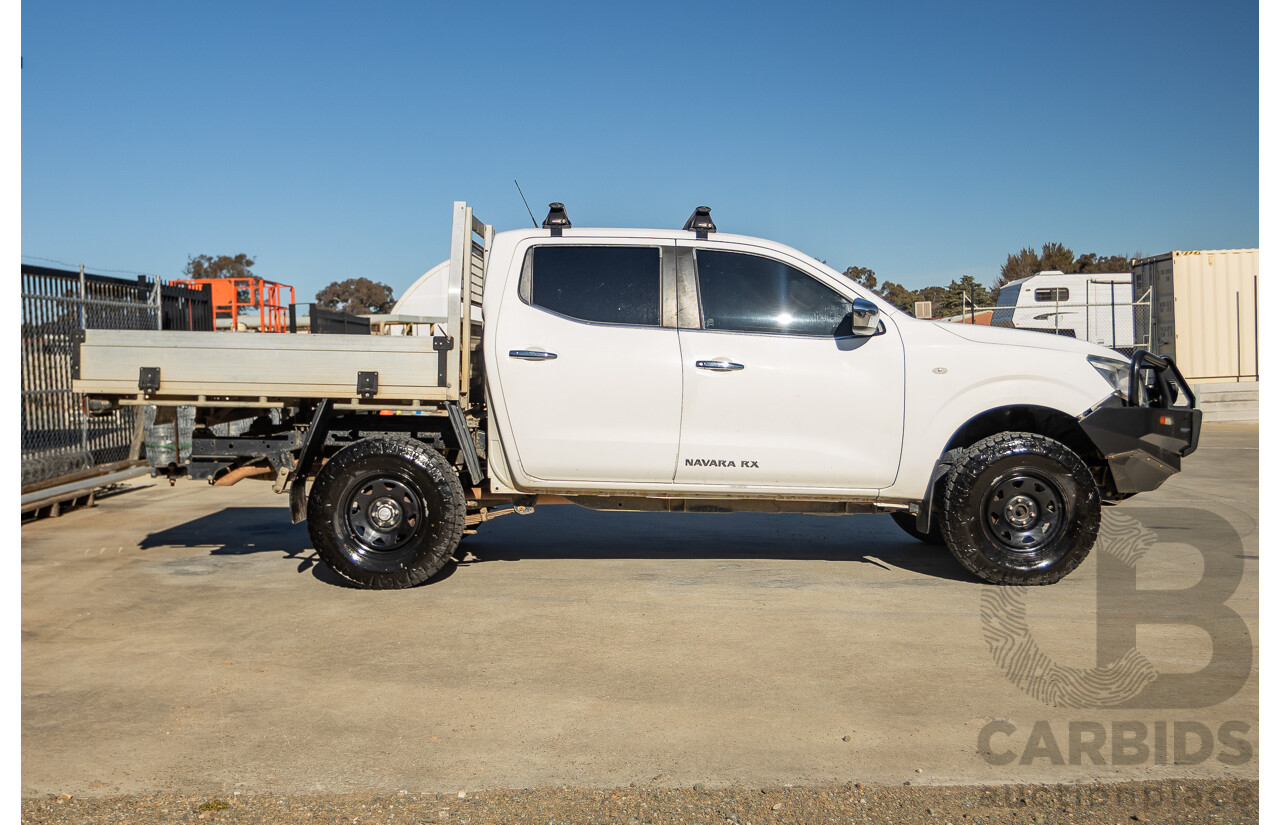 05/2018 Nissan Navara RX (4x4) D23 Series III MY18 Dual C/Chas Polar White Turbo Diesel 2.3L