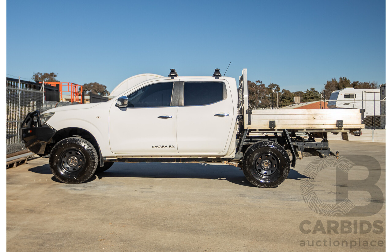 05/2018 Nissan Navara RX (4x4) D23 Series III MY18 Dual C/Chas Polar White Turbo Diesel 2.3L