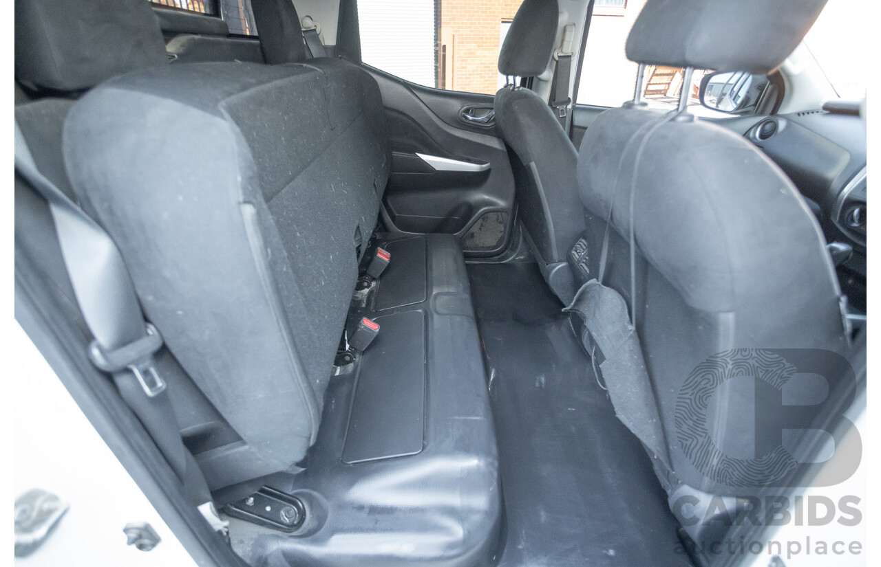 05/2018 Nissan Navara RX (4x4) D23 Series III MY18 Dual C/Chas Polar White Turbo Diesel 2.3L
