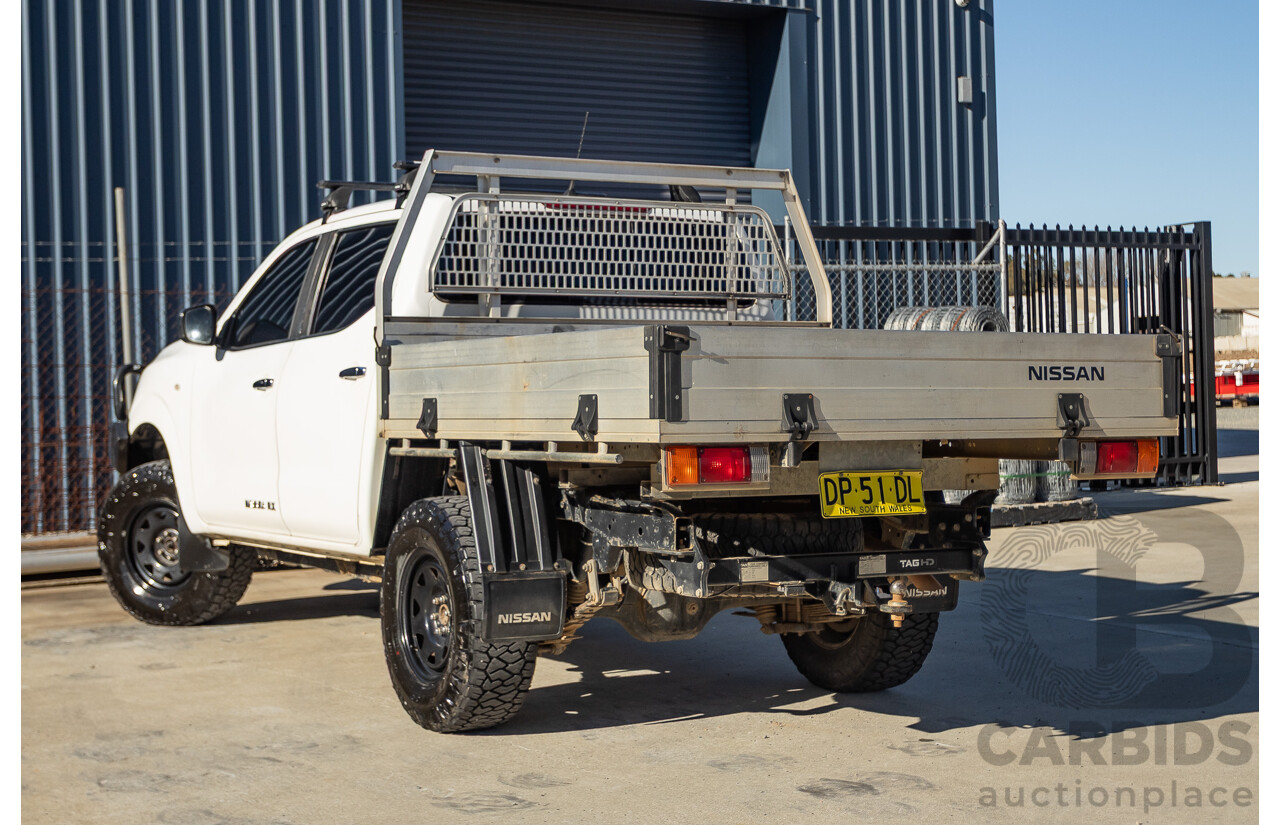 05/2018 Nissan Navara RX (4x4) D23 Series III MY18 Dual C/Chas Polar White Turbo Diesel 2.3L