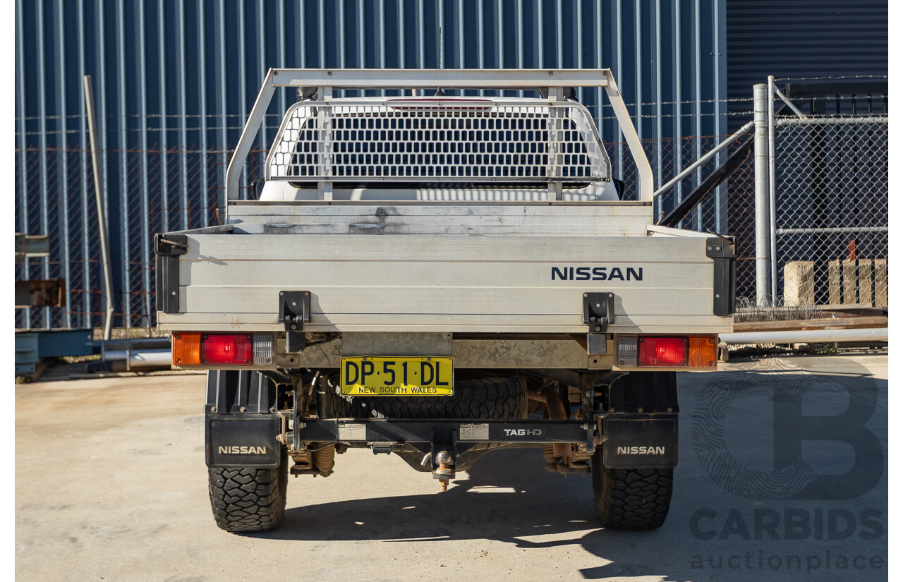 05/2018 Nissan Navara RX (4x4) D23 Series III MY18 Dual C/Chas Polar White Turbo Diesel 2.3L
