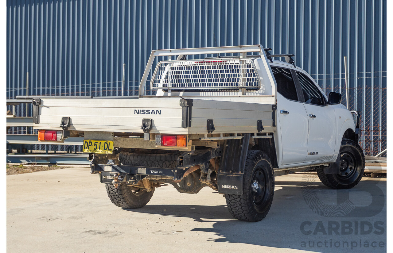 05/2018 Nissan Navara RX (4x4) D23 Series III MY18 Dual C/Chas Polar White Turbo Diesel 2.3L