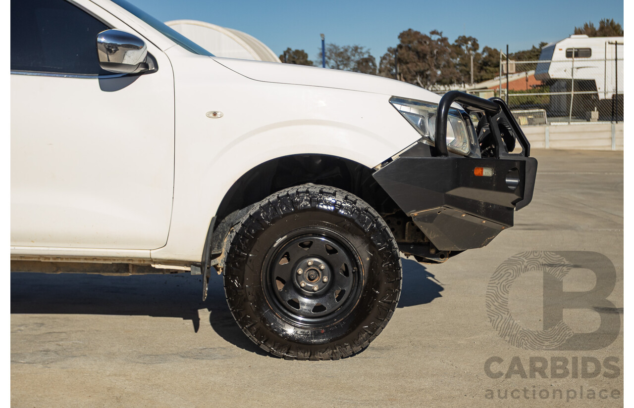 05/2018 Nissan Navara RX (4x4) D23 Series III MY18 Dual C/Chas Polar White Turbo Diesel 2.3L