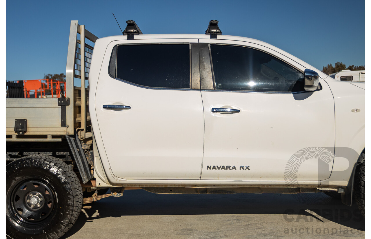 05/2018 Nissan Navara RX (4x4) D23 Series III MY18 Dual C/Chas Polar White Turbo Diesel 2.3L