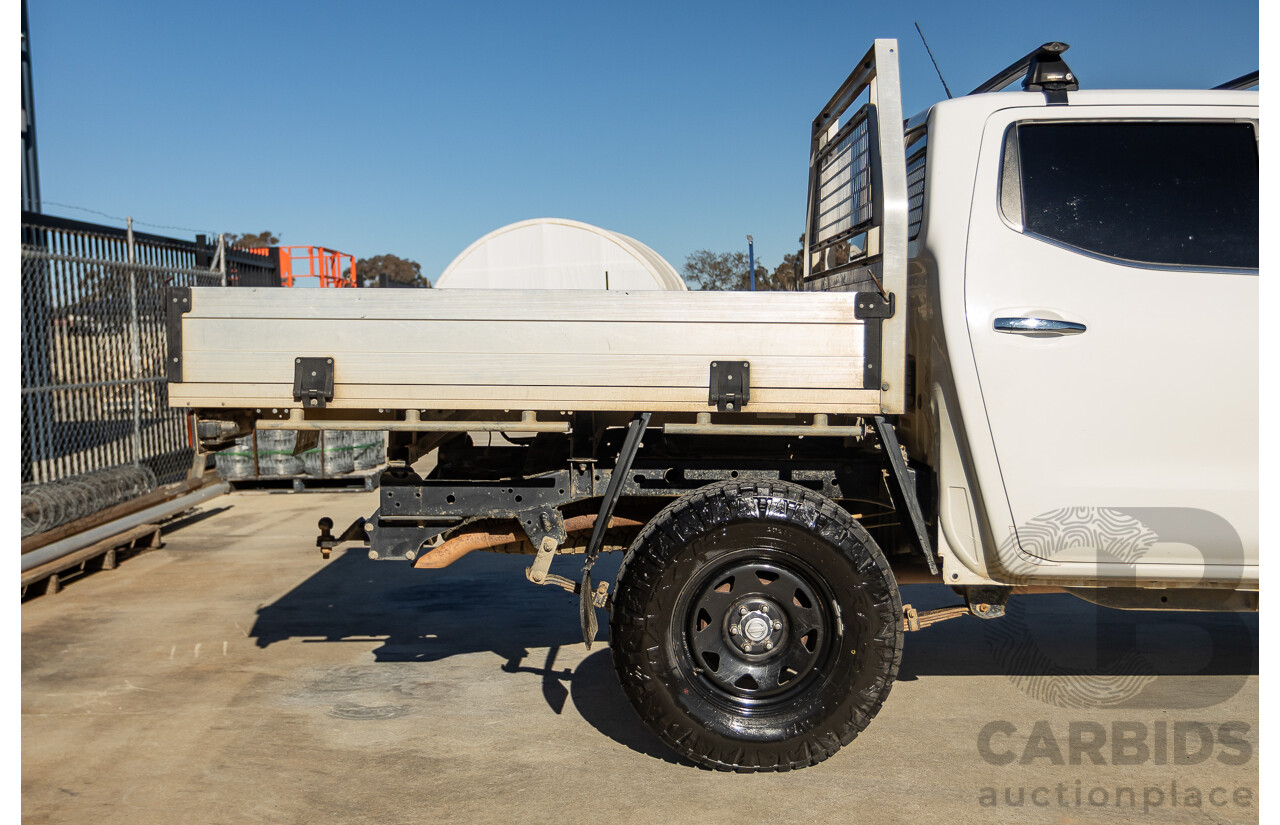 05/2018 Nissan Navara RX (4x4) D23 Series III MY18 Dual C/Chas Polar White Turbo Diesel 2.3L