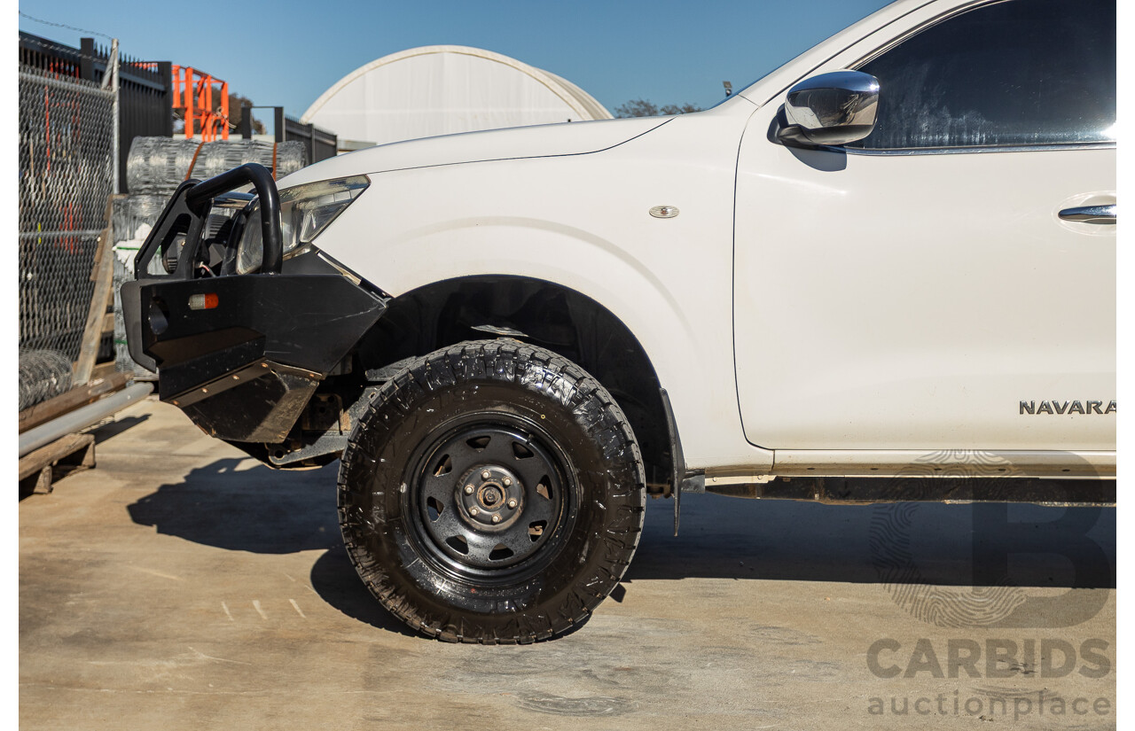 05/2018 Nissan Navara RX (4x4) D23 Series III MY18 Dual C/Chas Polar White Turbo Diesel 2.3L