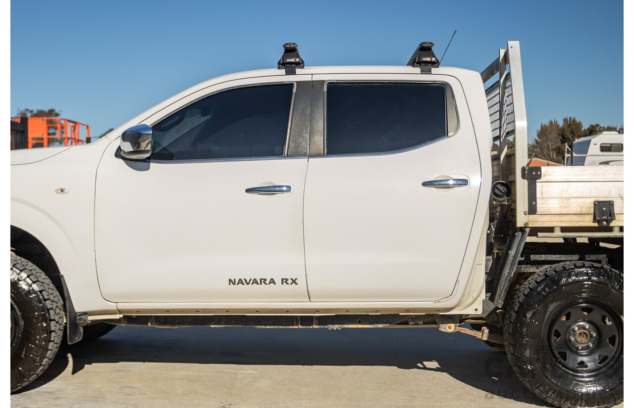 05/2018 Nissan Navara RX (4x4) D23 Series III MY18 Dual C/Chas Polar White Turbo Diesel 2.3L