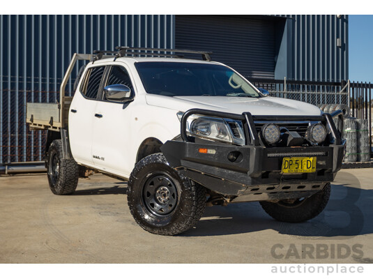 05/2018 Nissan Navara RX (4x4) D23 Series III MY18 Dual C/Chas Polar White Turbo Diesel 2.3L