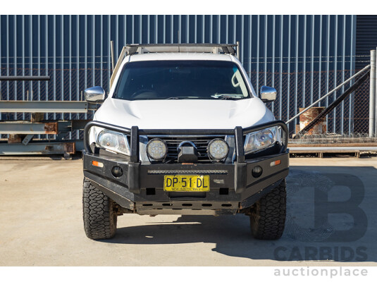 05/2018 Nissan Navara RX (4x4) D23 Series III MY18 Dual C/Chas Polar White Turbo Diesel 2.3L