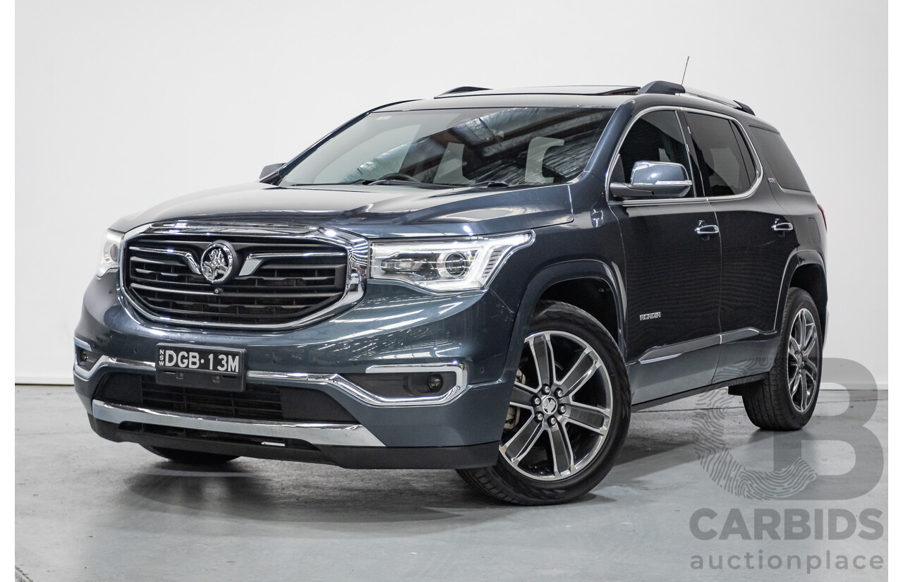 10/2018 Holden Acadia LTZ-V (AWD) AC MY19 4D Wagon Grey 3.6L - 7 seats