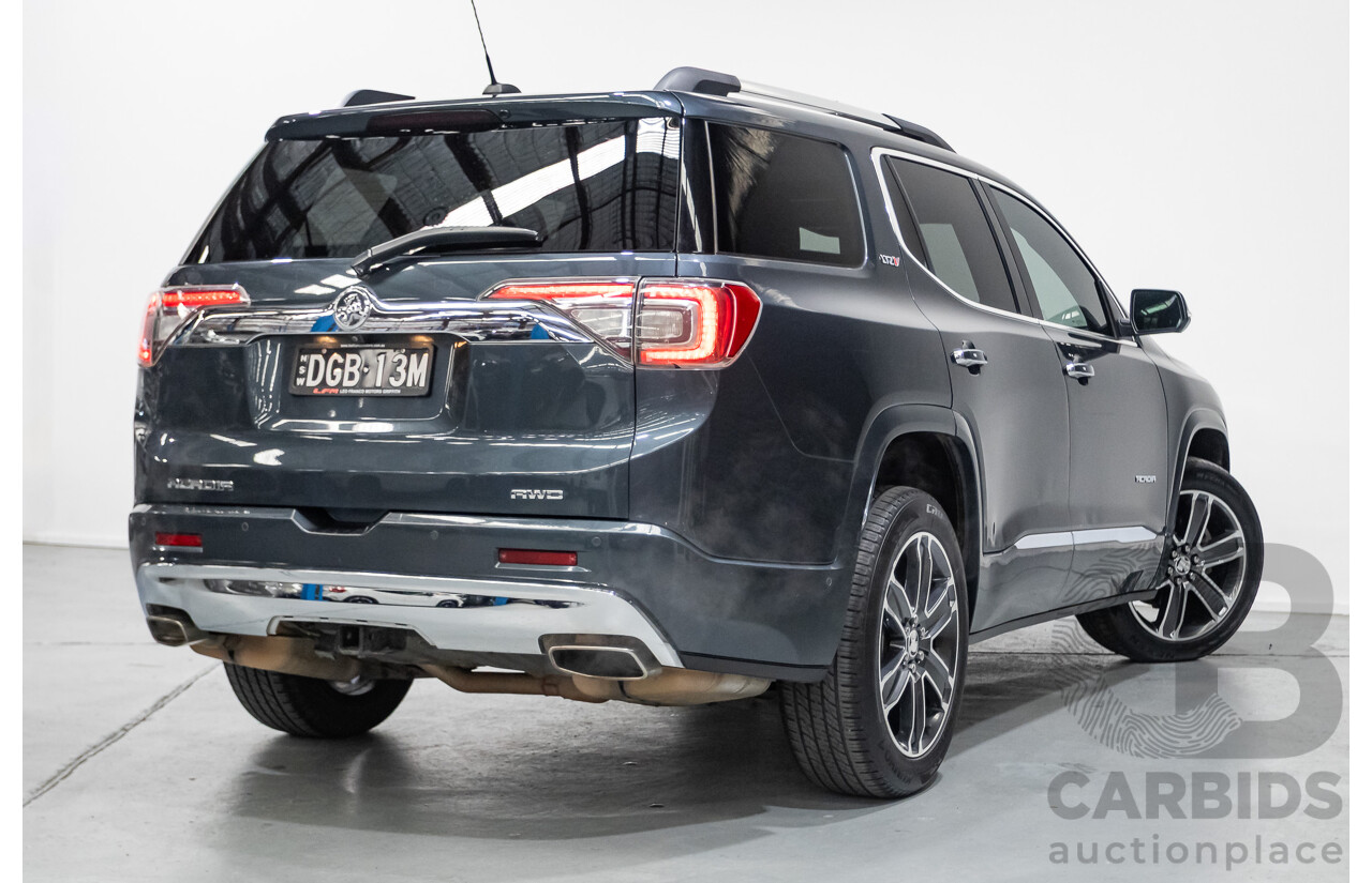 10/2018 Holden Acadia LTZ-V (AWD) AC MY19 4D Wagon Grey 3.6L - 7 seats