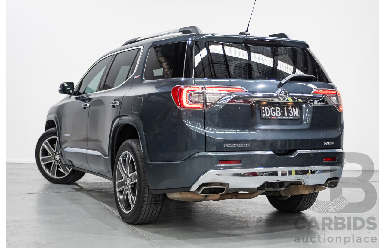 10/2018 Holden Acadia LTZ-V (AWD) AC MY19 4D Wagon Grey 3.6L - 7 seats