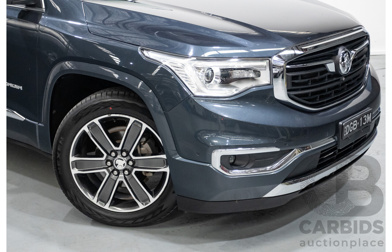 10/2018 Holden Acadia LTZ-V (AWD) AC MY19 4D Wagon Grey 3.6L - 7 seats