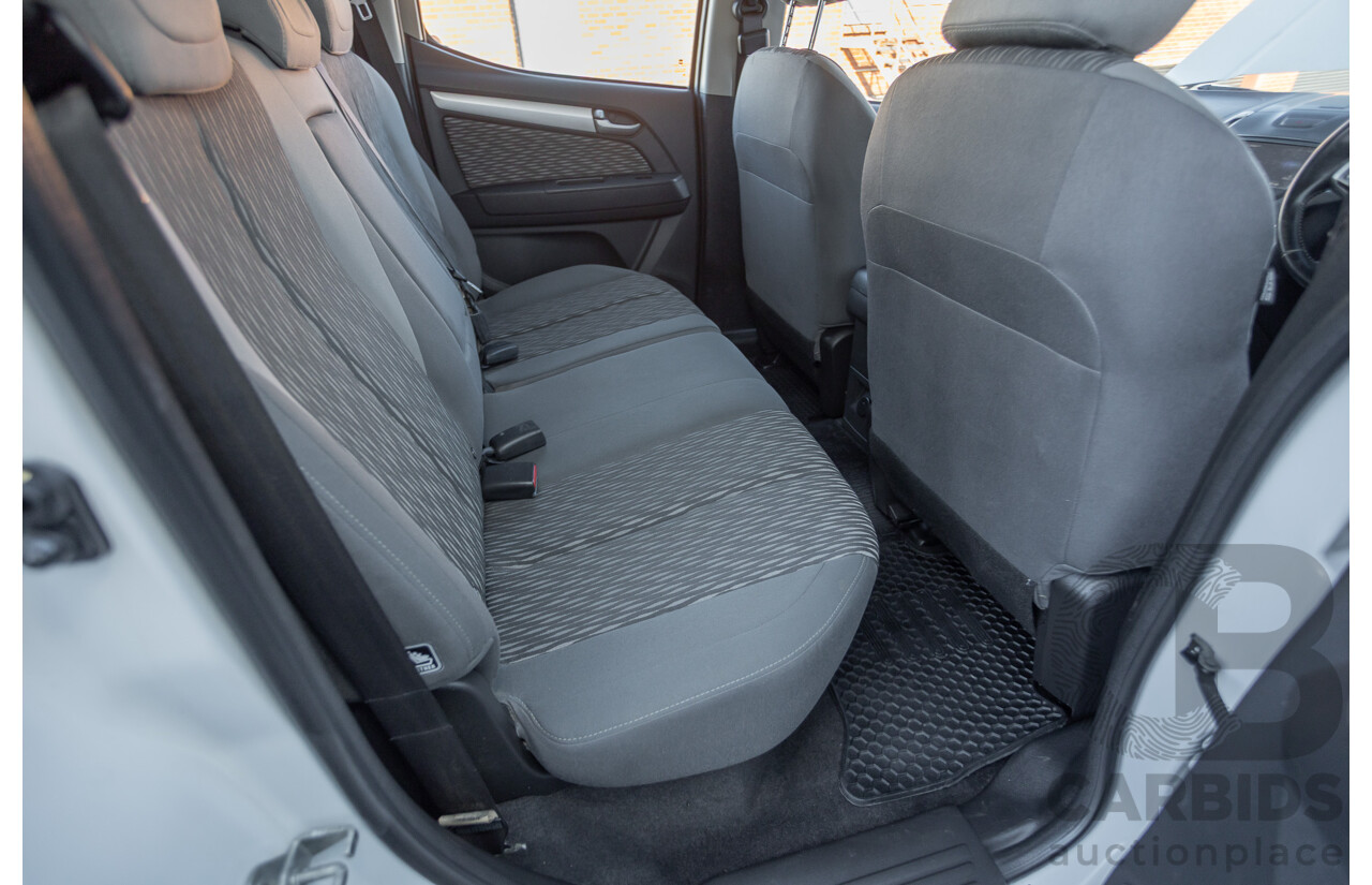 11/2014 Holden Colorado LT (4x4) RG MY15 Crew Cab P/Up Summit White Turbo Diesel 2.8L