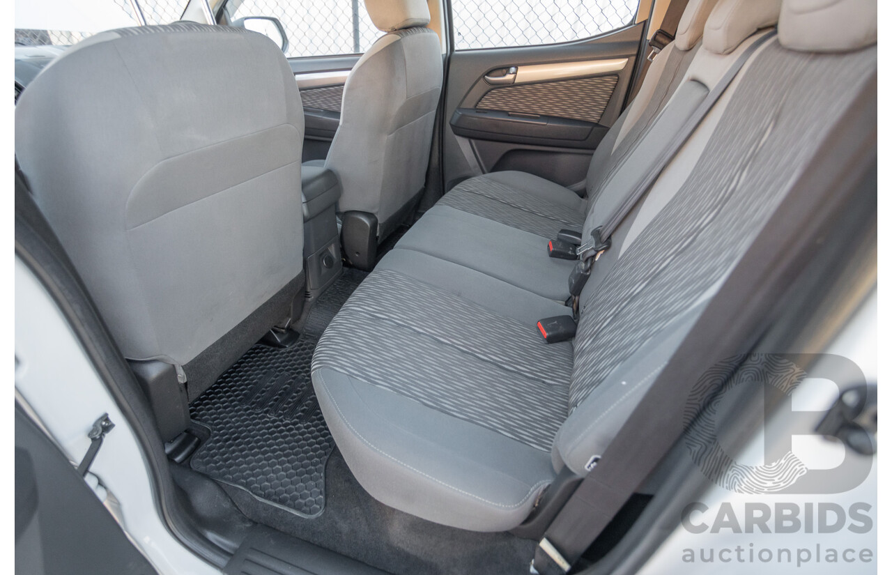 11/2014 Holden Colorado LT (4x4) RG MY15 Crew Cab P/Up Summit White Turbo Diesel 2.8L