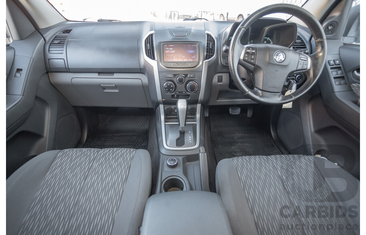 11/2014 Holden Colorado LT (4x4) RG MY15 Crew Cab P/Up Summit White Turbo Diesel 2.8L