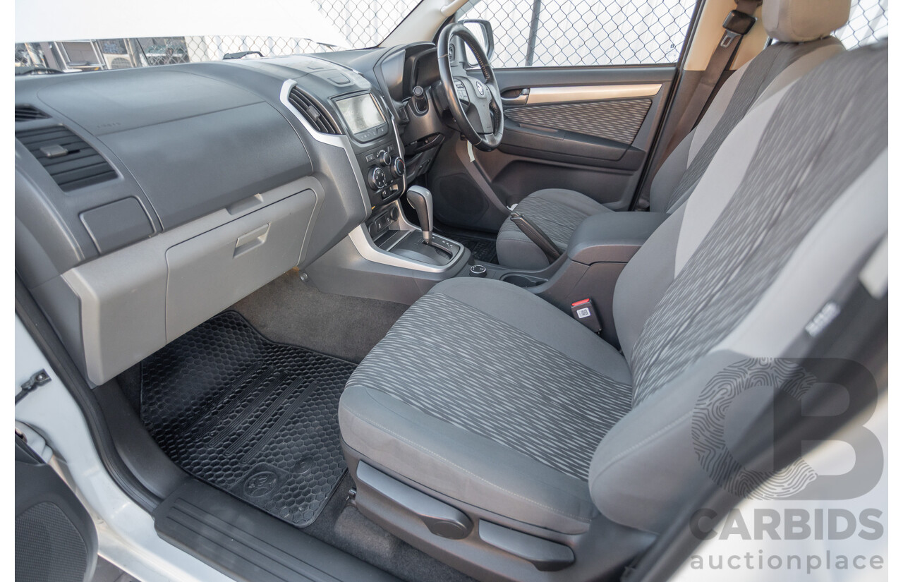 11/2014 Holden Colorado LT (4x4) RG MY15 Crew Cab P/Up Summit White Turbo Diesel 2.8L