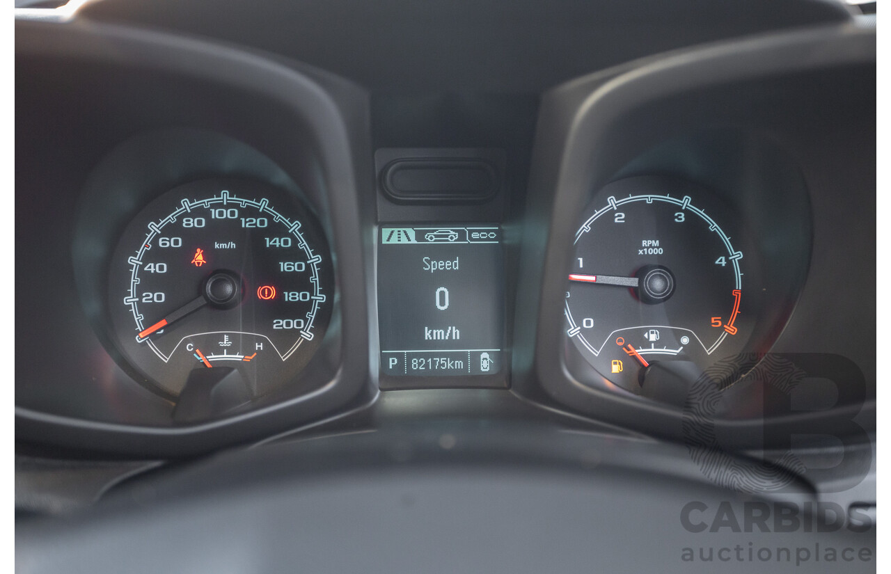 11/2014 Holden Colorado LT (4x4) RG MY15 Crew Cab P/Up Summit White Turbo Diesel 2.8L